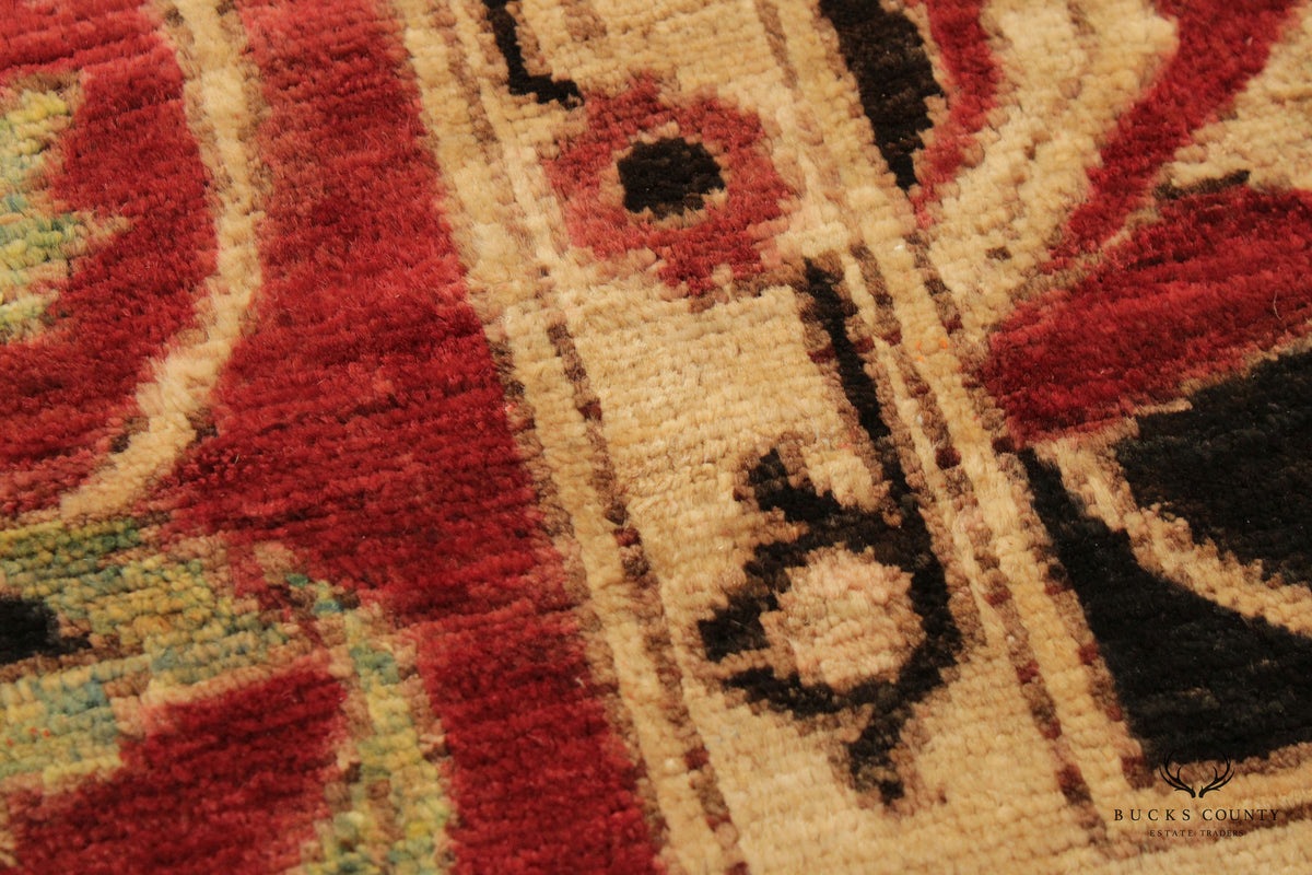 Persian Sultanabad Wool Area Rug 8' X 12'