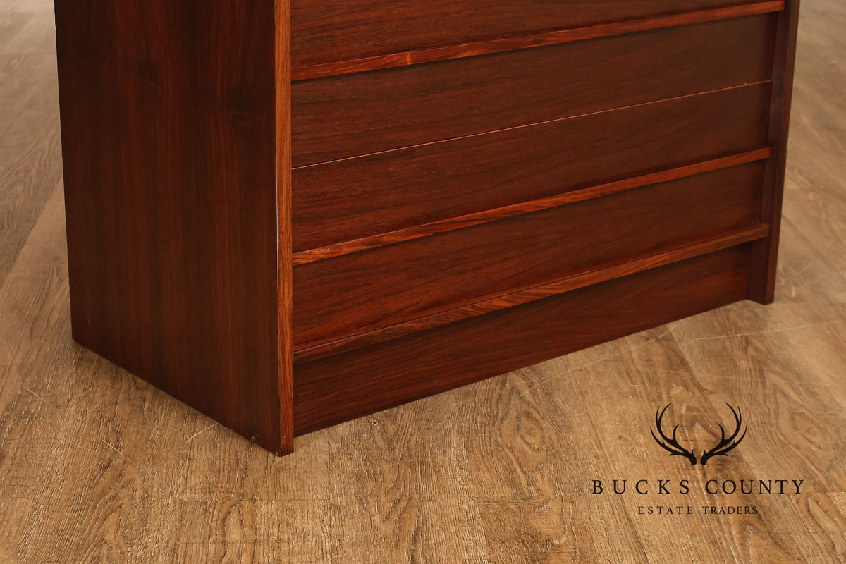 Danish Modern Rosewood Four-Drawer Chest Of Drawers