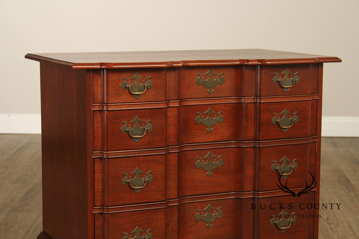Bartley Collection Mahogany Blockfront Chest of Drawers