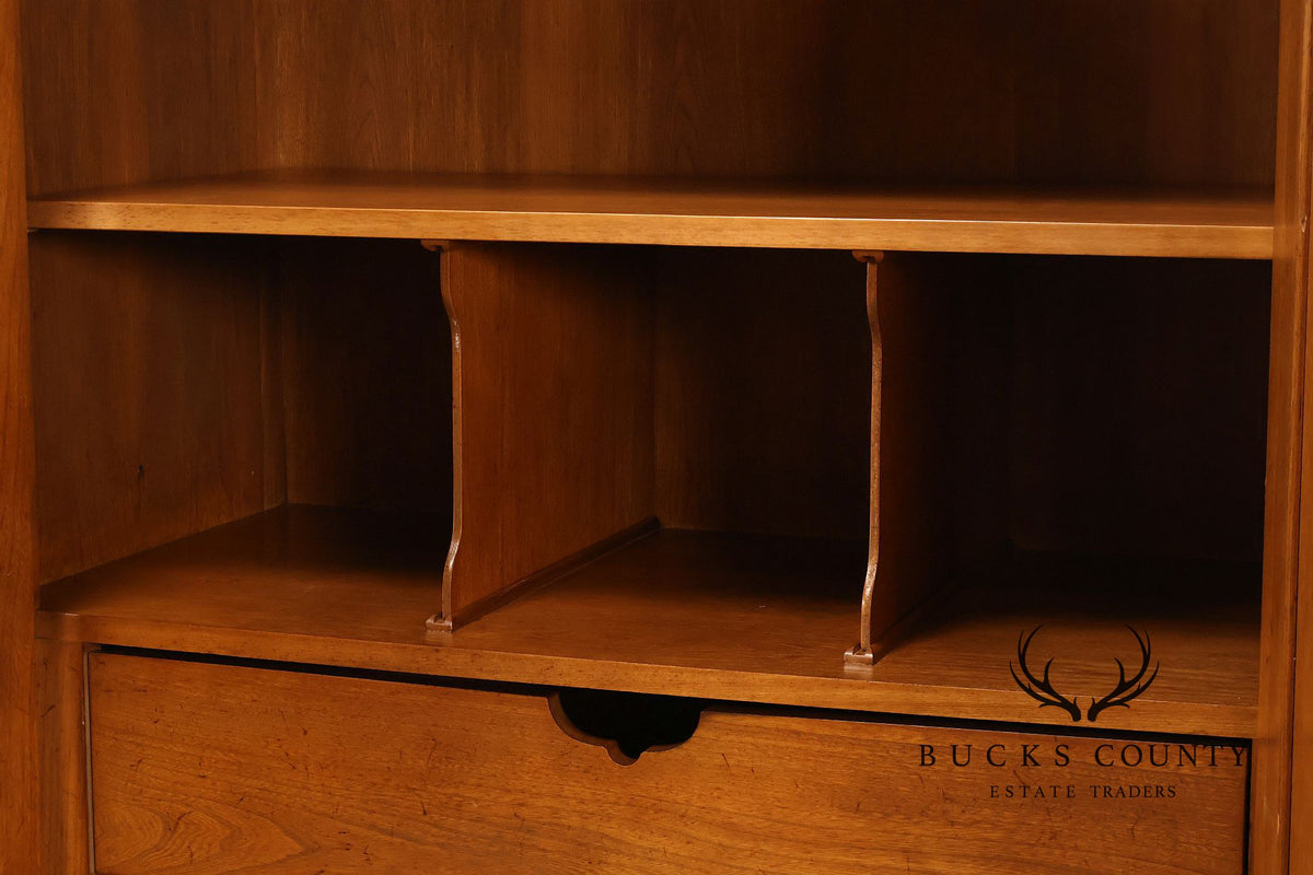 Baker Furniture Asian Modern Four-Door Entertainment Armoire