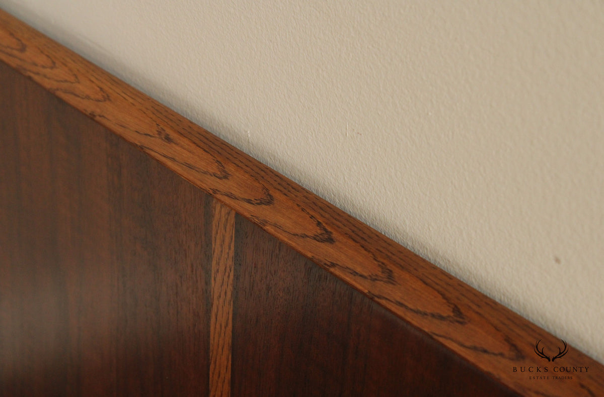 Lane Mid Century Modern Walnut Queen Headboard