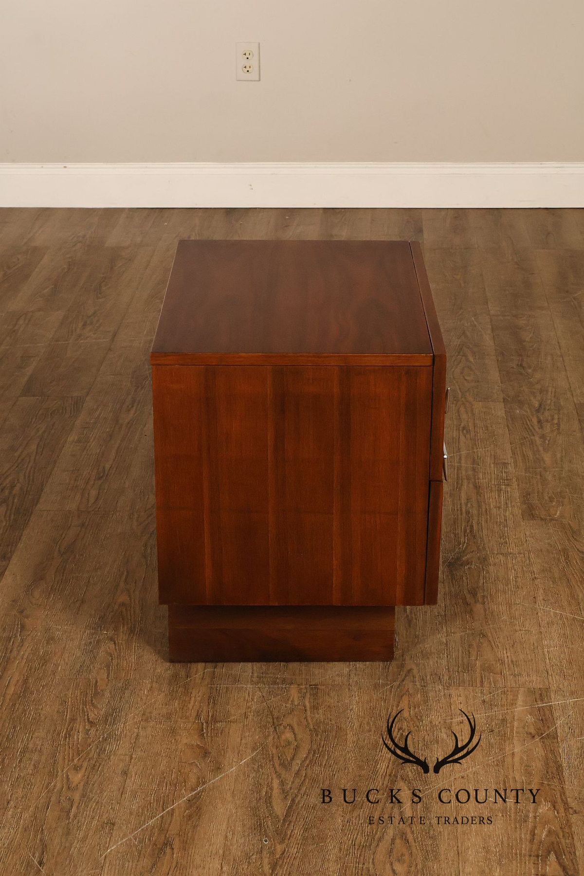 Craft Associates Mid Century Modern Walnut Nightstand