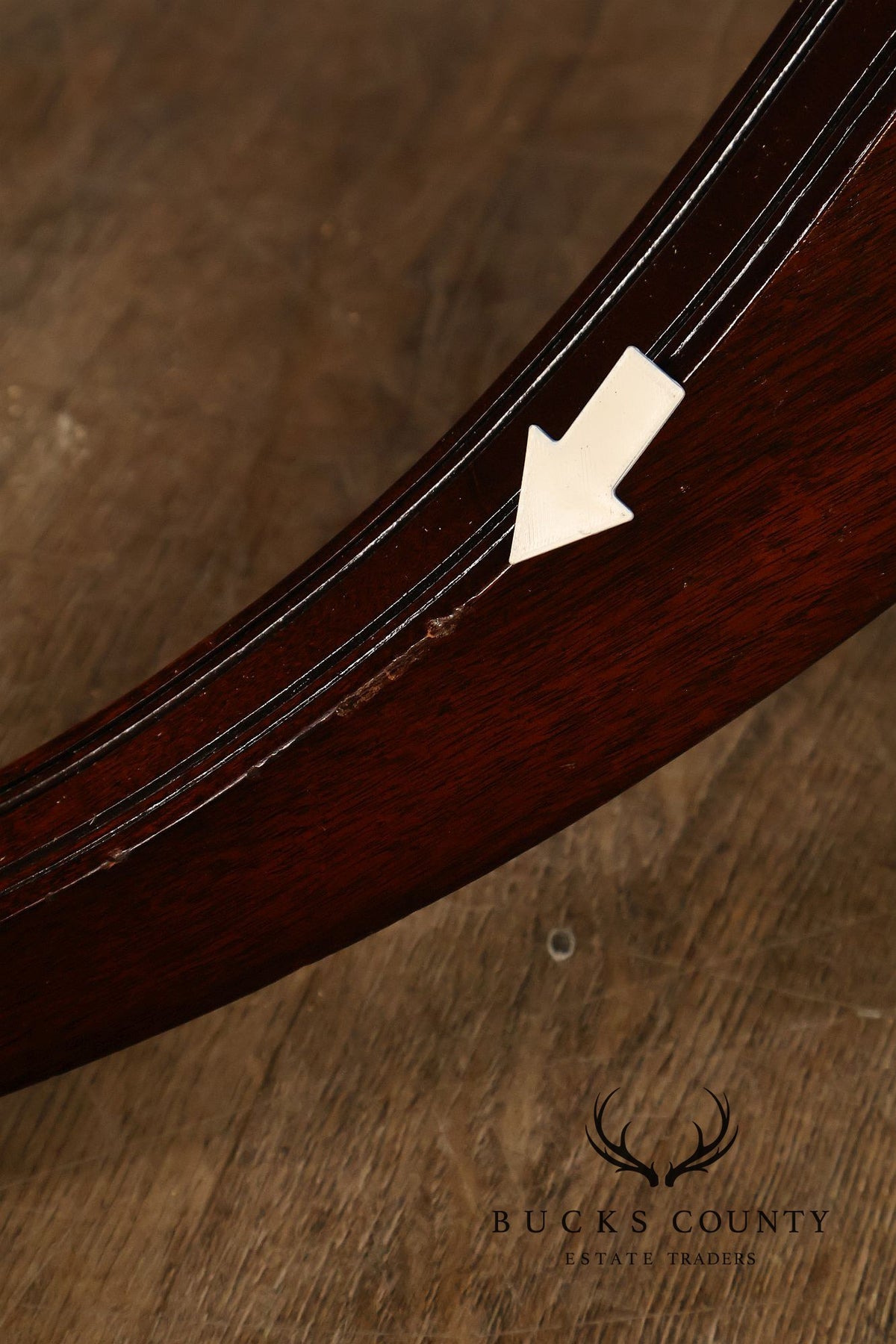 Kindel Flame Mahogany Double Pedestal Dining Table
