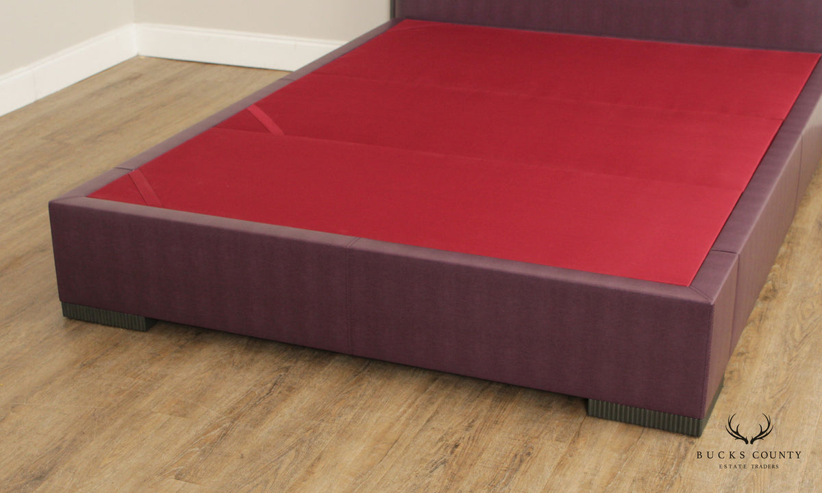 Christopher Guy Art Deco Style Queen Size Bed Frame