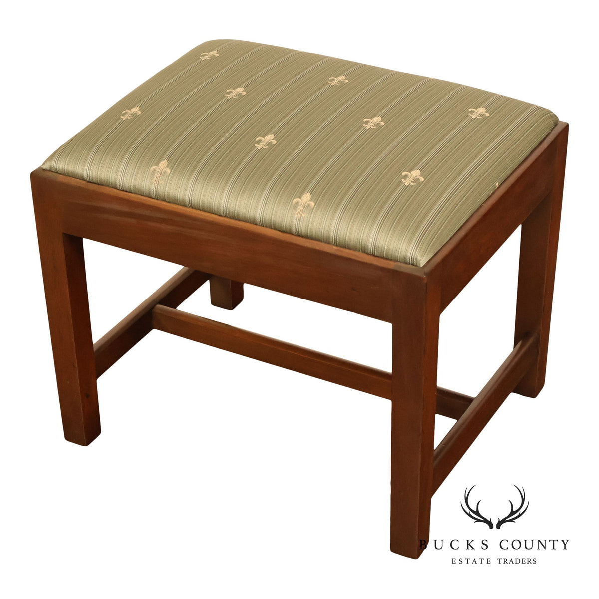 Kittinger Williamsburg Adaptation Mahogany Footstool