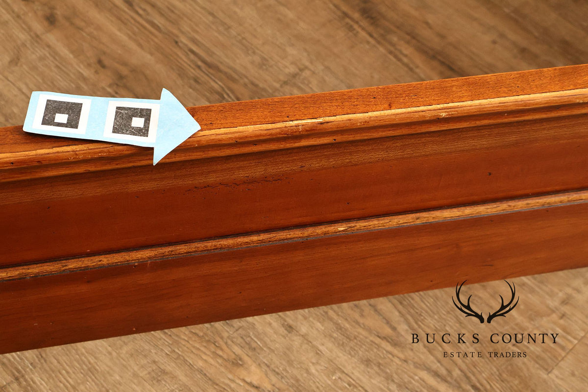 Louis Phillippe Style Cherry Queen Sleigh Bed
