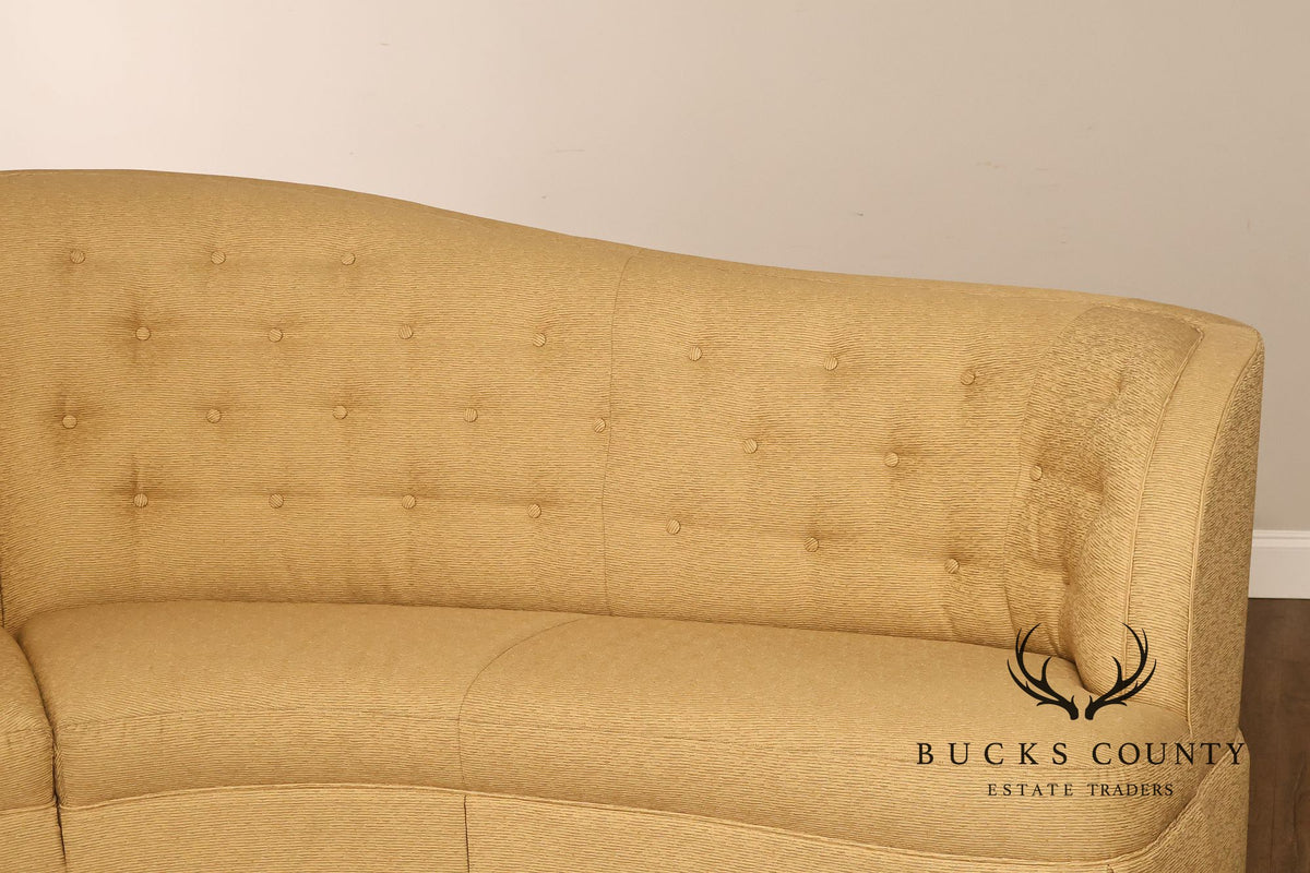 Thomasville Bogart Collection Curved Corner Sofa