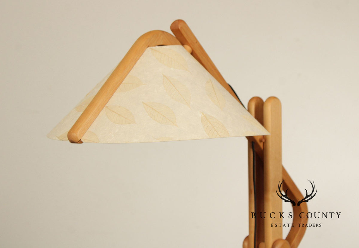 Domus Danish Modern Teak Floor Lamp