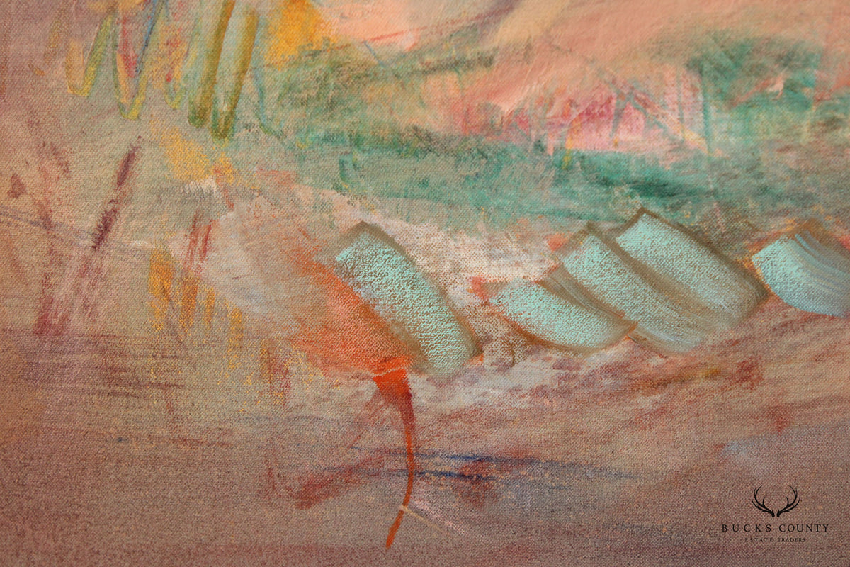 Jane Potash Abstract Acrylic Painting