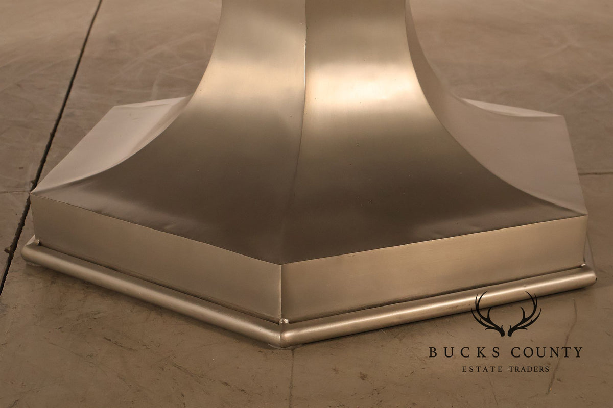 Restoration Hardware '1940s Belgian Metal' Dining Table