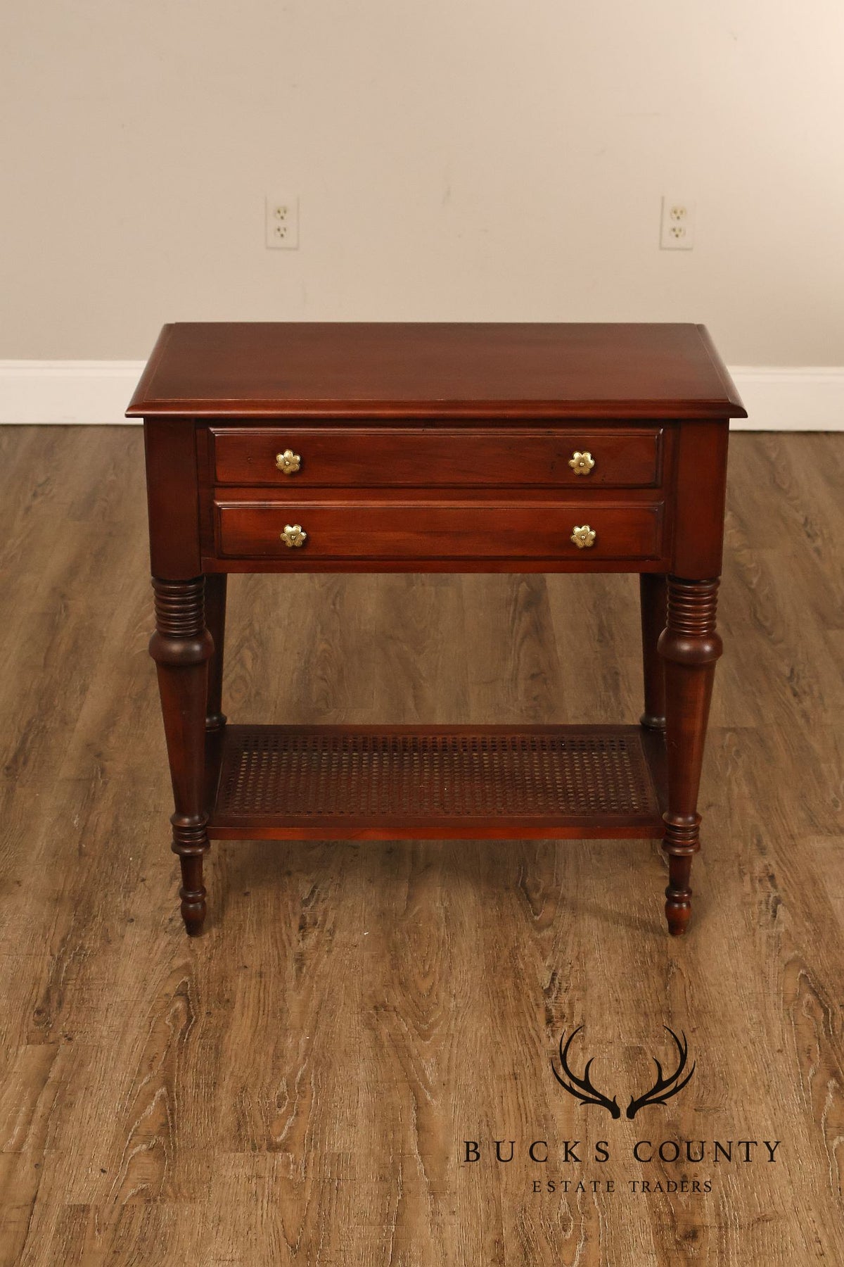 Ethan Allen British Classics "Cayman" Pair Of Nightstands