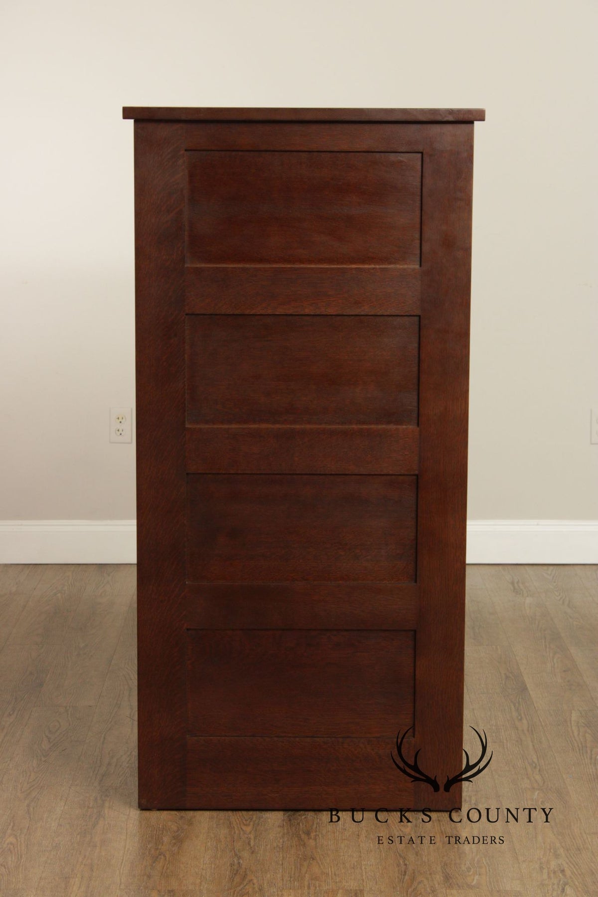 Stickley Mission Collection Oak Four Drawer File Cabinet