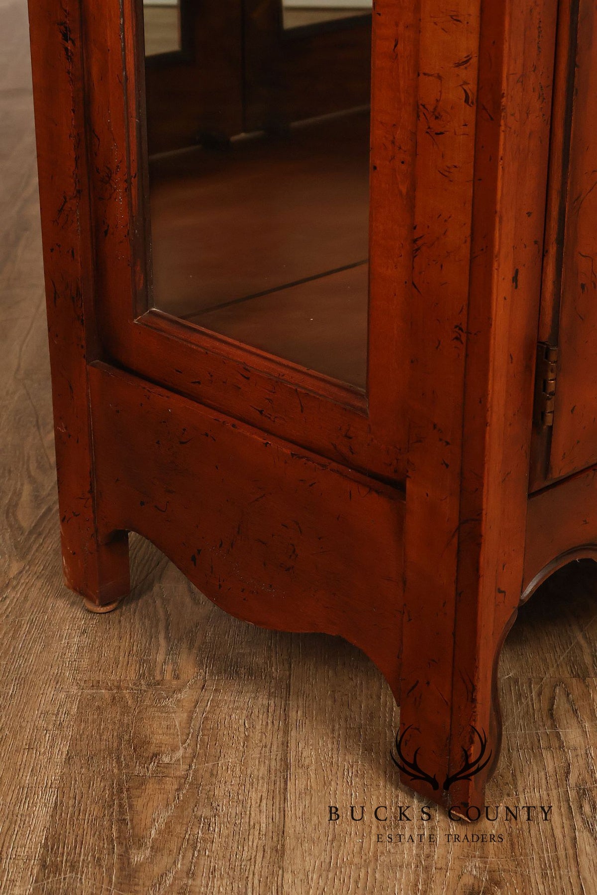 Hickory White Chateau Collection French Style Bunching Curio Cabinet