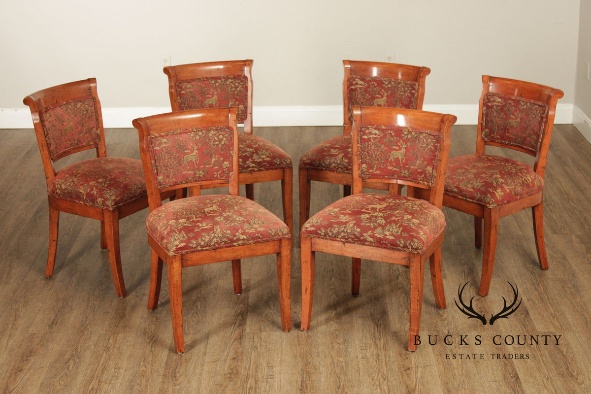 Guy Chaddock Set of Six 'Dudley' Dining Chairs