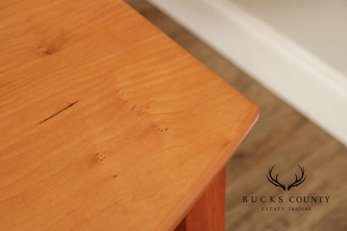 Ian Ingersoll Custom Cherry Expandable Dining Table