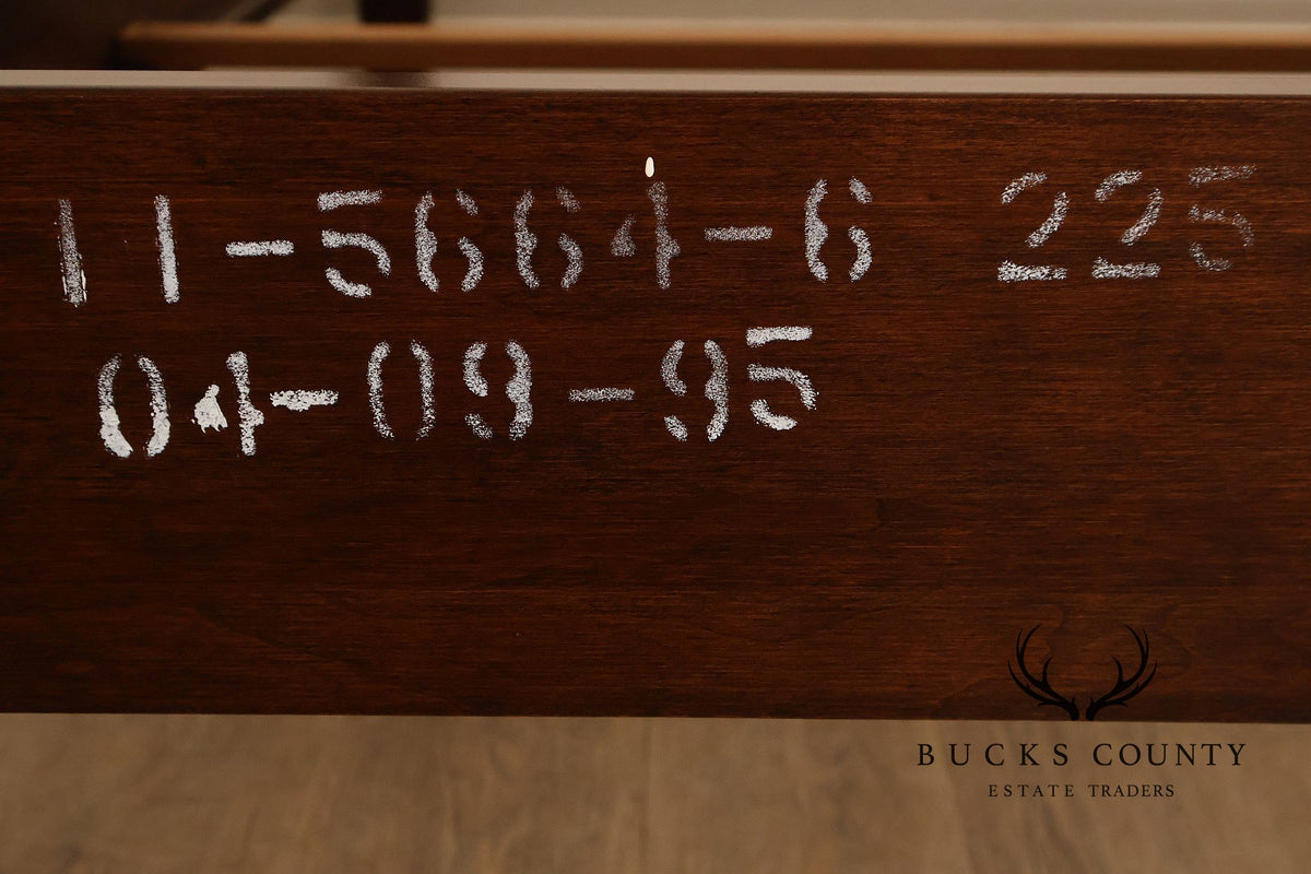 Ethan Allen 'Georgian Court' King Cherry Poster Bed