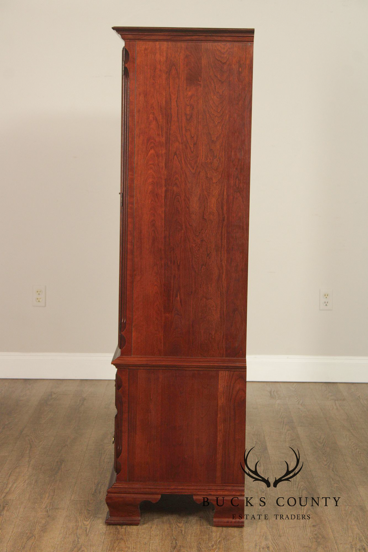 Pennsylvania House Chippendale Style Cherry Armoire