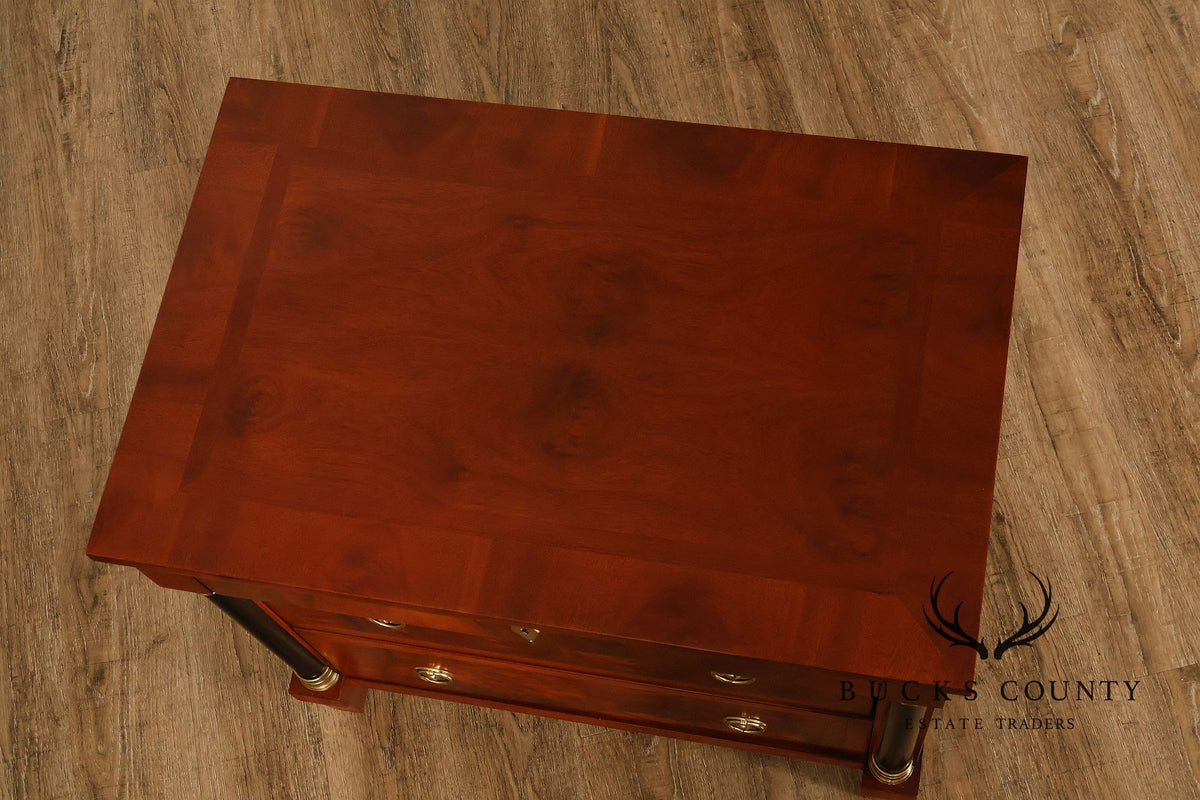 Century Furniture Biedermeier Style Mahogany Nightstand