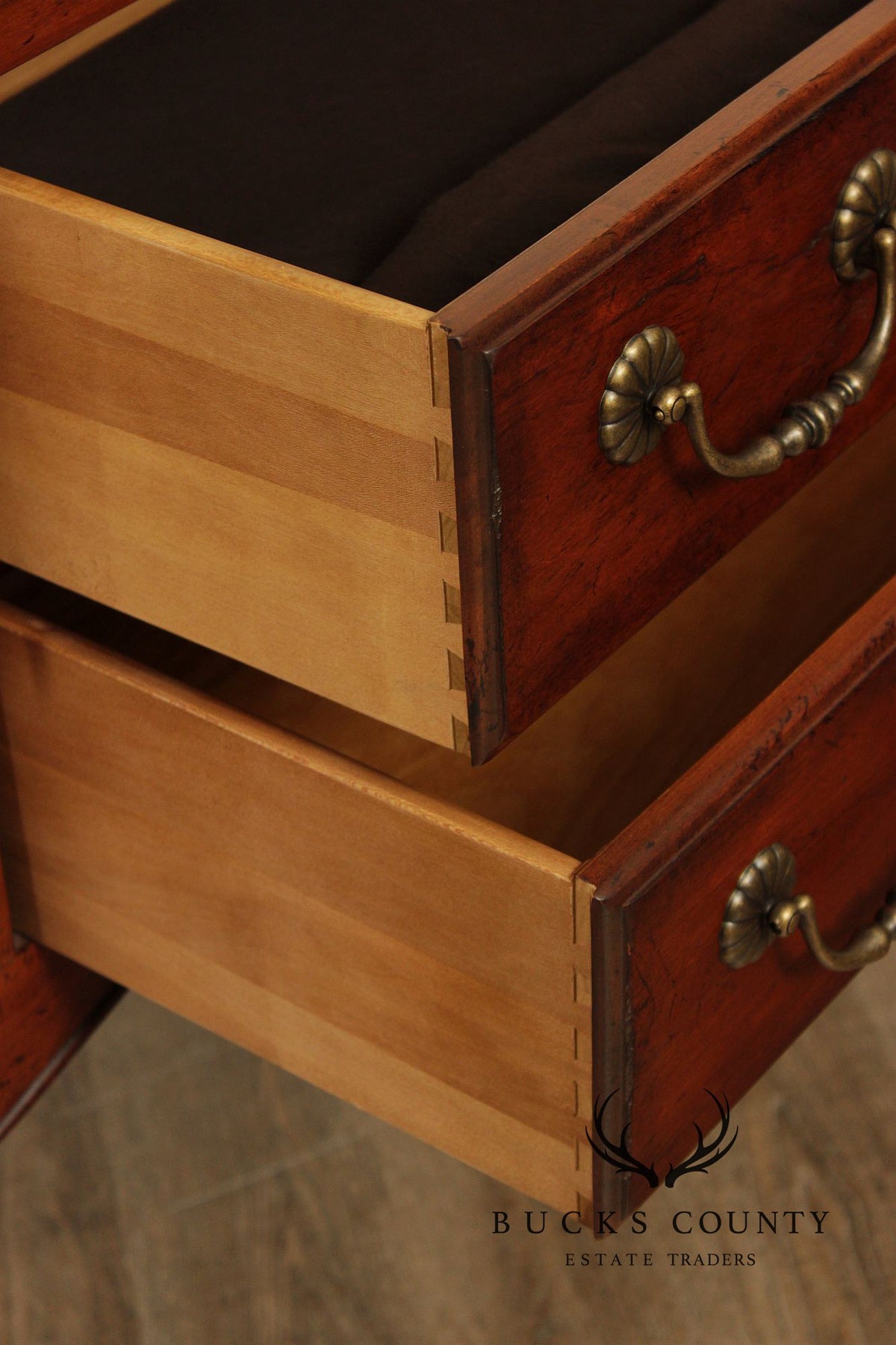 Hickory White French Country Style Cherry Sideboard