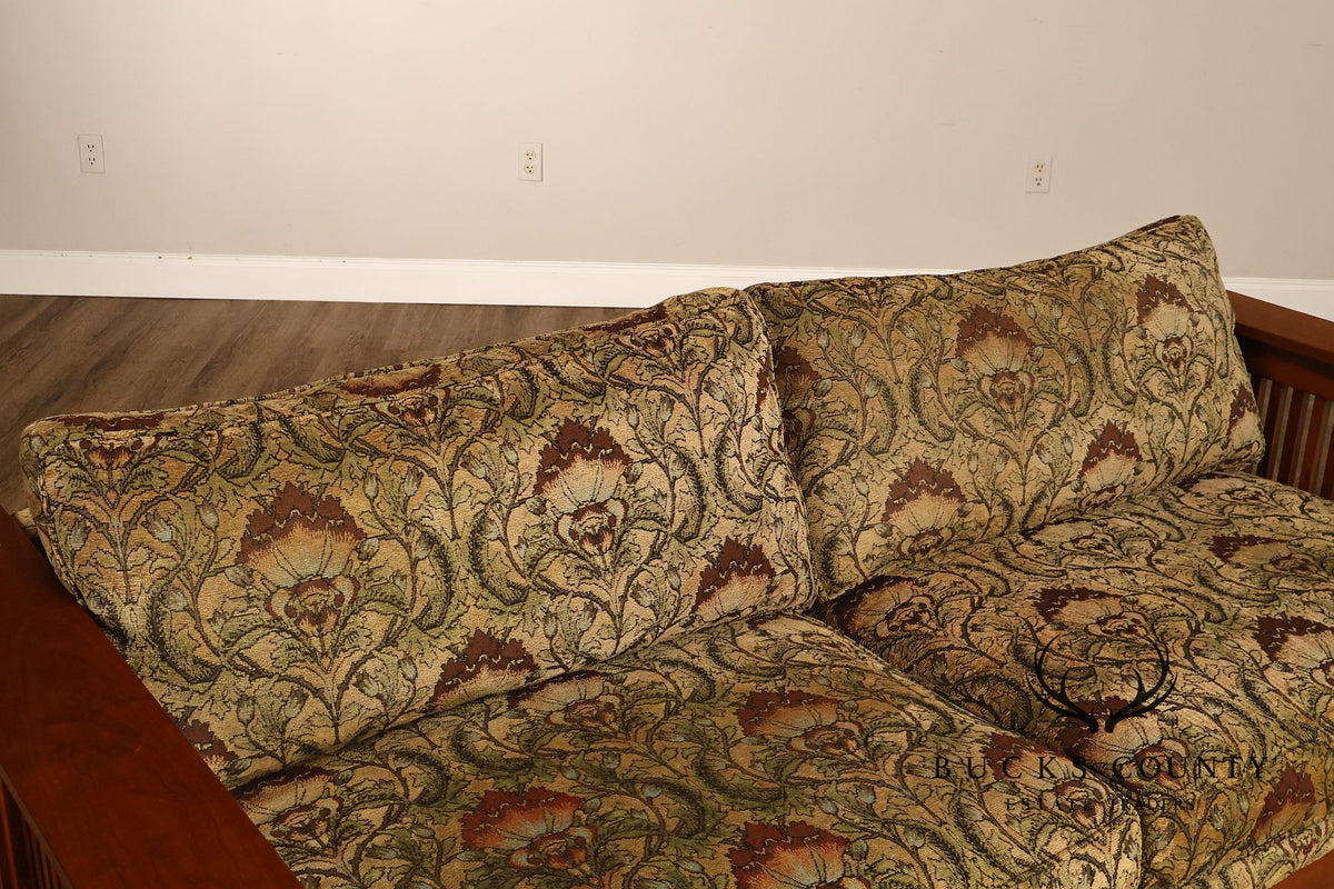 Stickley Mission Collection 'Fayetteville' Cherry Frame Sofa