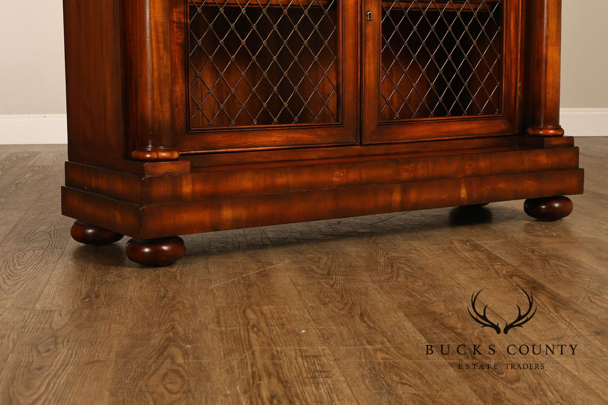 John-Richard Regency Style Leather Top Server Cabinet
