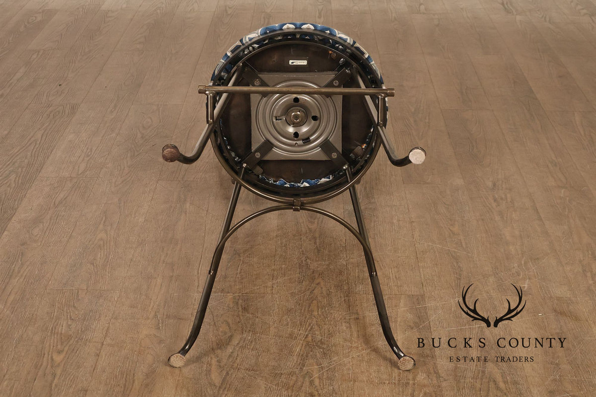 Charleston Forge Set of Three Swivel Bar Stools