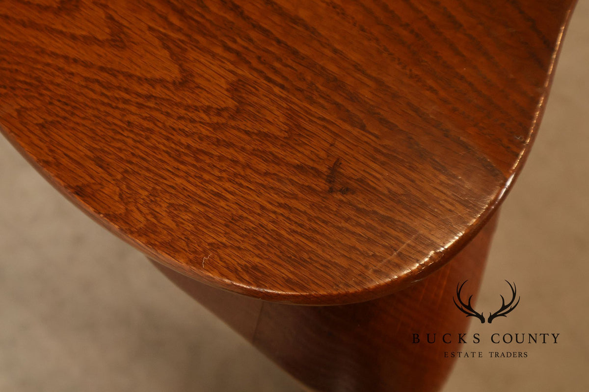 Richardson Brothers Pair Of Welsh Style Oak Side Chairs