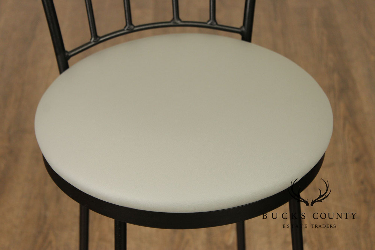 Charleston Forge Set of Three Swivel Bar Stools