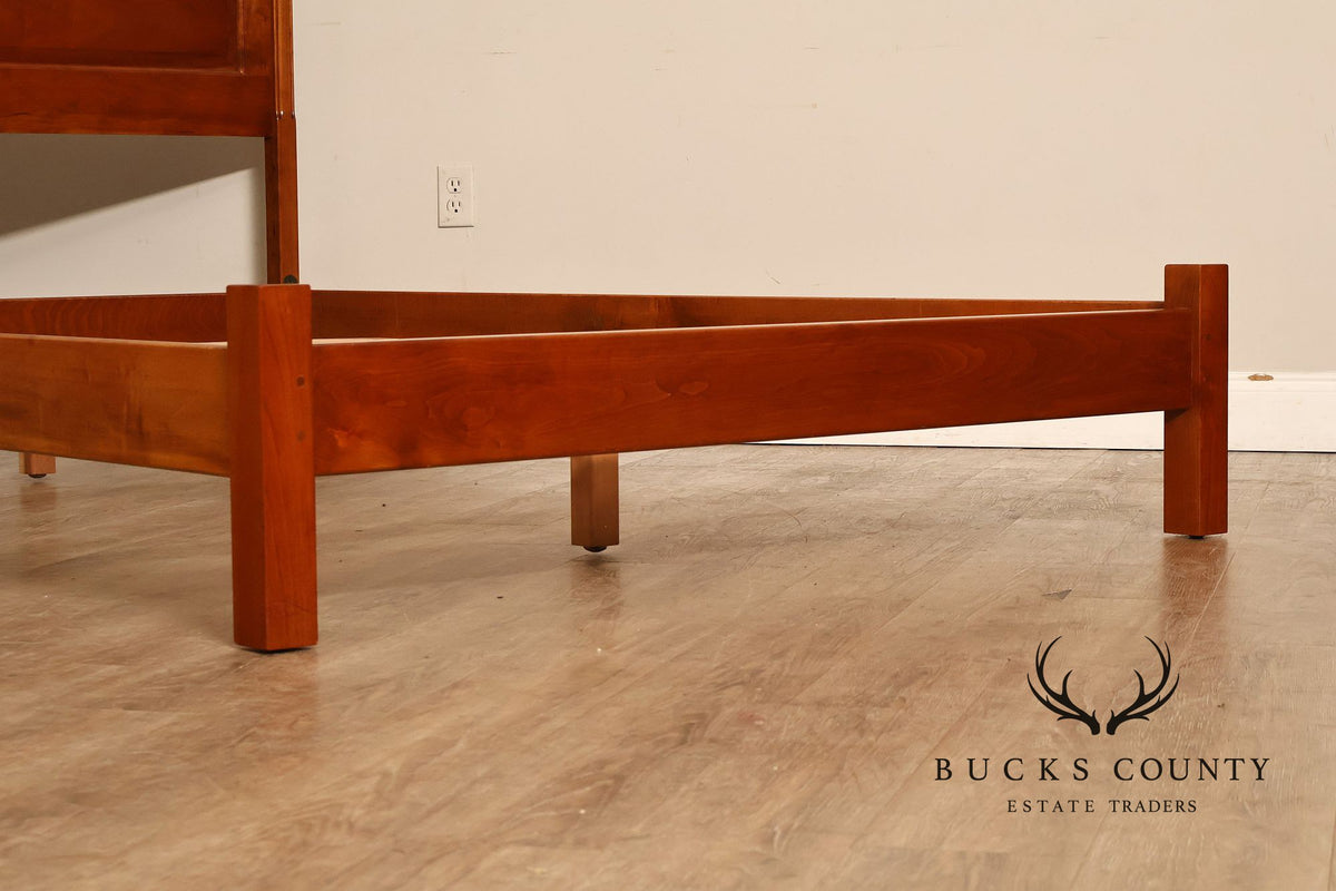 Stickley Solid Cherry Full Size Sleigh Bed