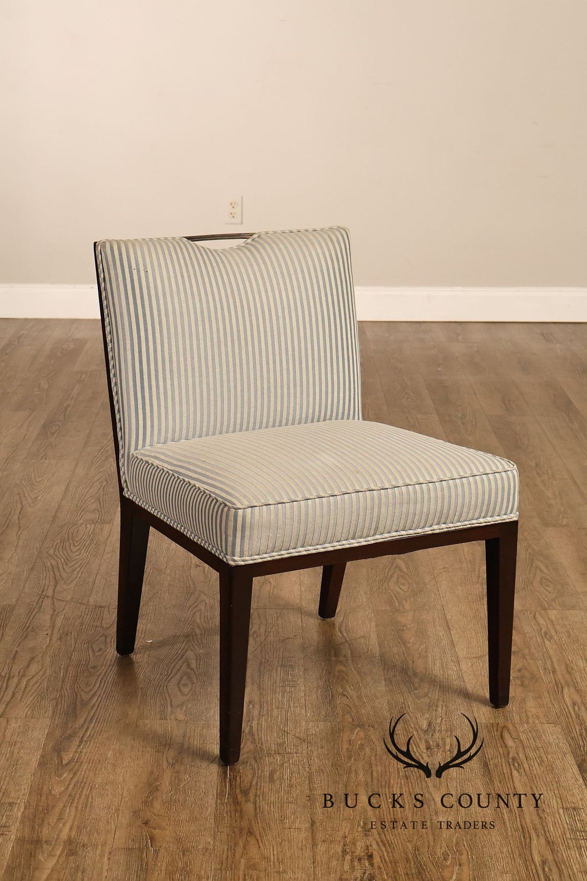 Dunbar Modern Style Set of Four Upholstered Dining Chairs