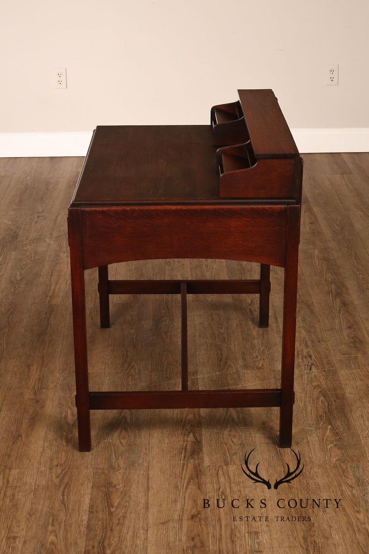 Limbert Antique Arts & Crafts Oak Writing Desk #492 1/4