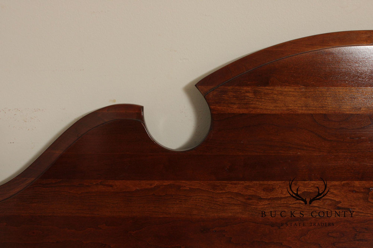 Chippendale Style Cherry Queen Poster Headboard