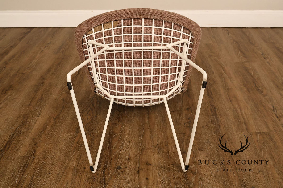 Knoll Bertoia Mid Century Modern Upholstered Side Chair