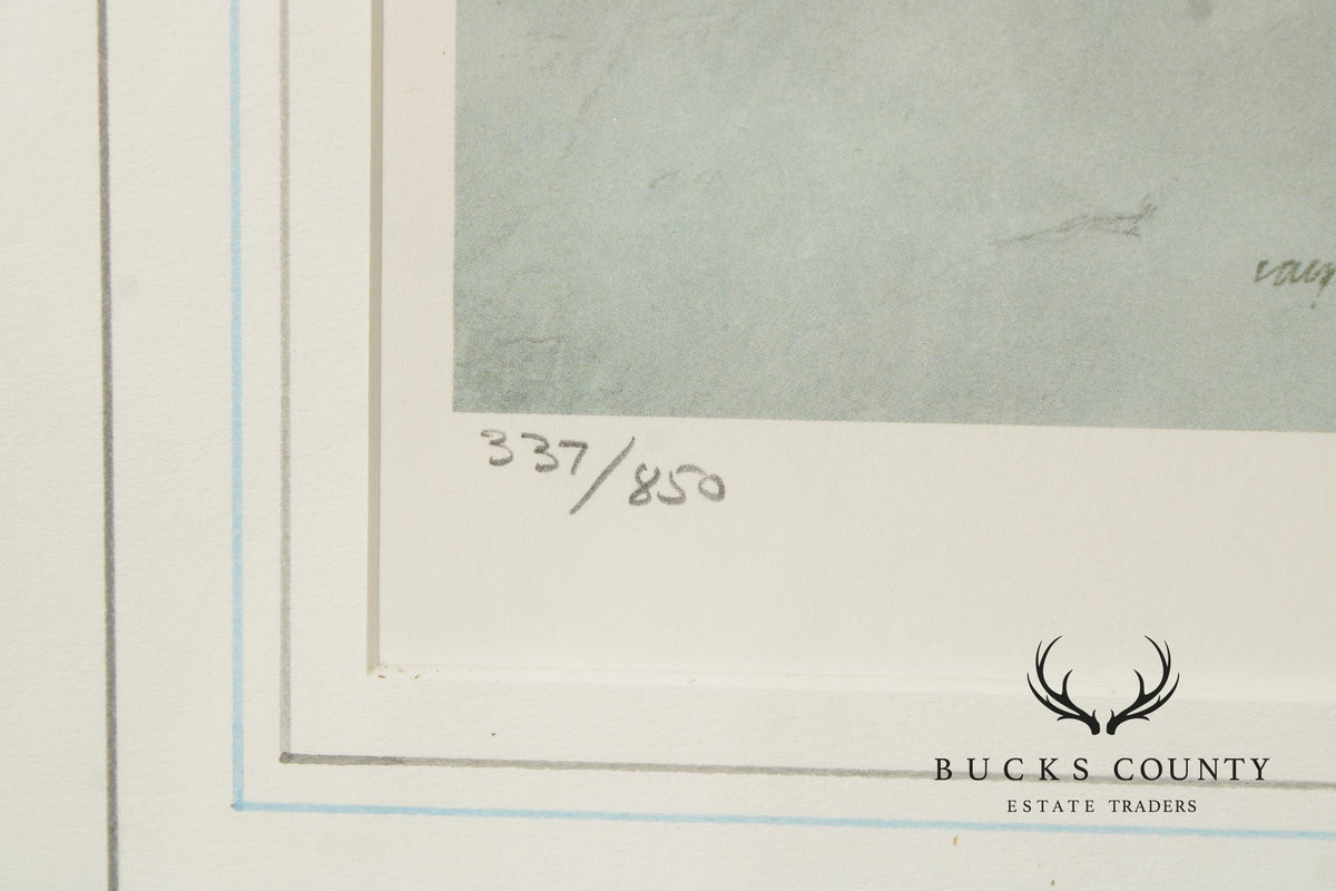 Raymond Harris-Ching Limited Edition Print, 'Mourning Doves'