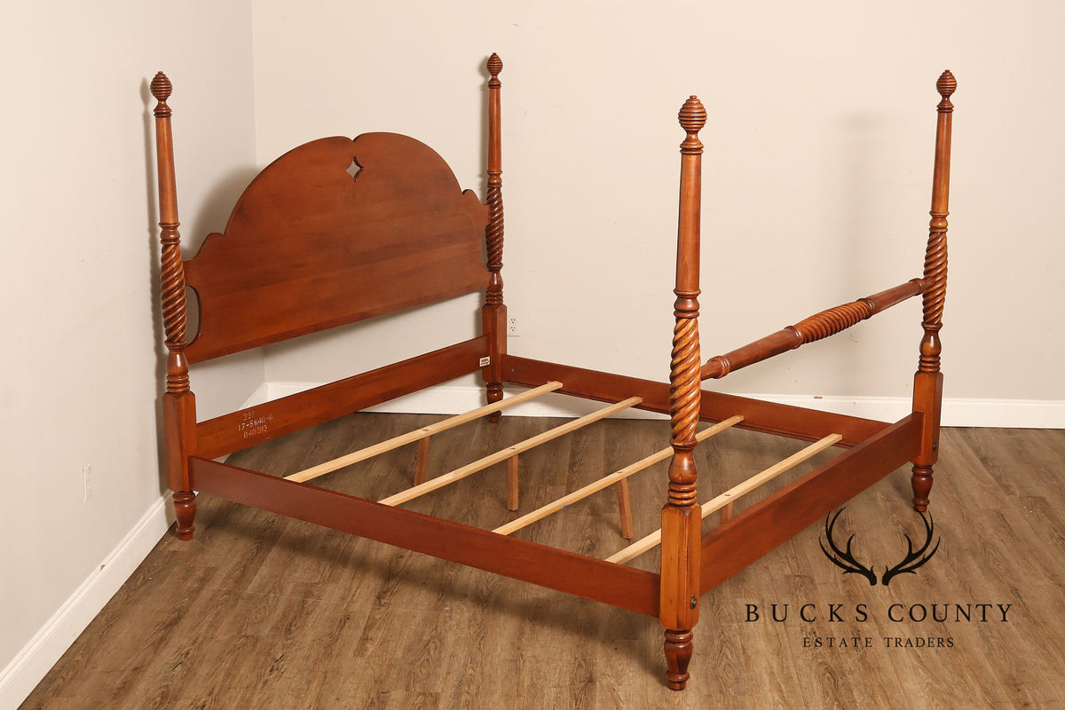 Ethan Allen Country Crossings King Size Four Poster Bedframe