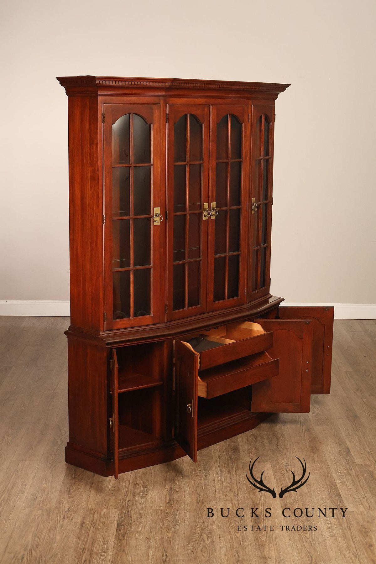 Pennsylvania House Vintage Cherry China Cabinet