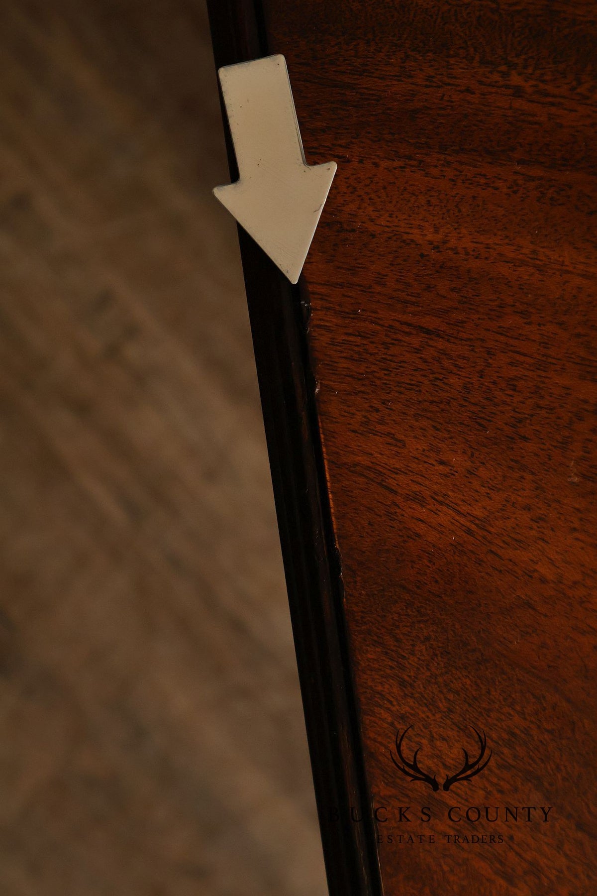 Kindel Flame Mahogany Double Pedestal Dining Table
