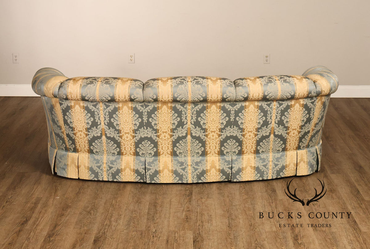 Kindel Custom Upholstered Channel Back Sofa