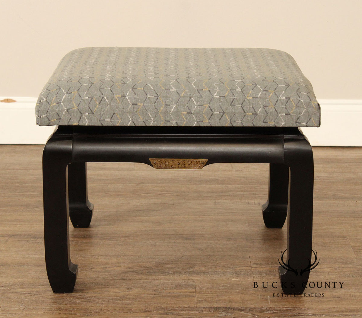 Ming Style Mid-Century Pair of Low Stools