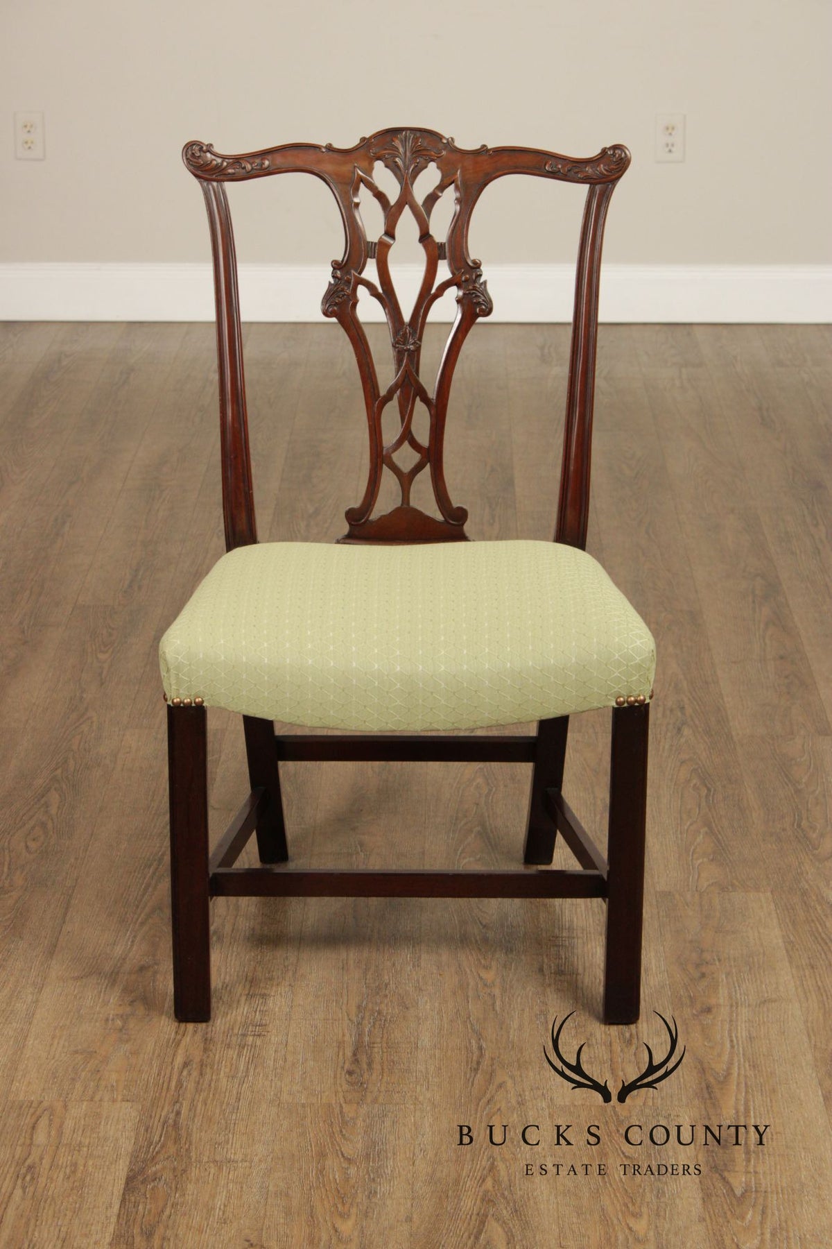 Chippendale Style Mahogany Side Chair