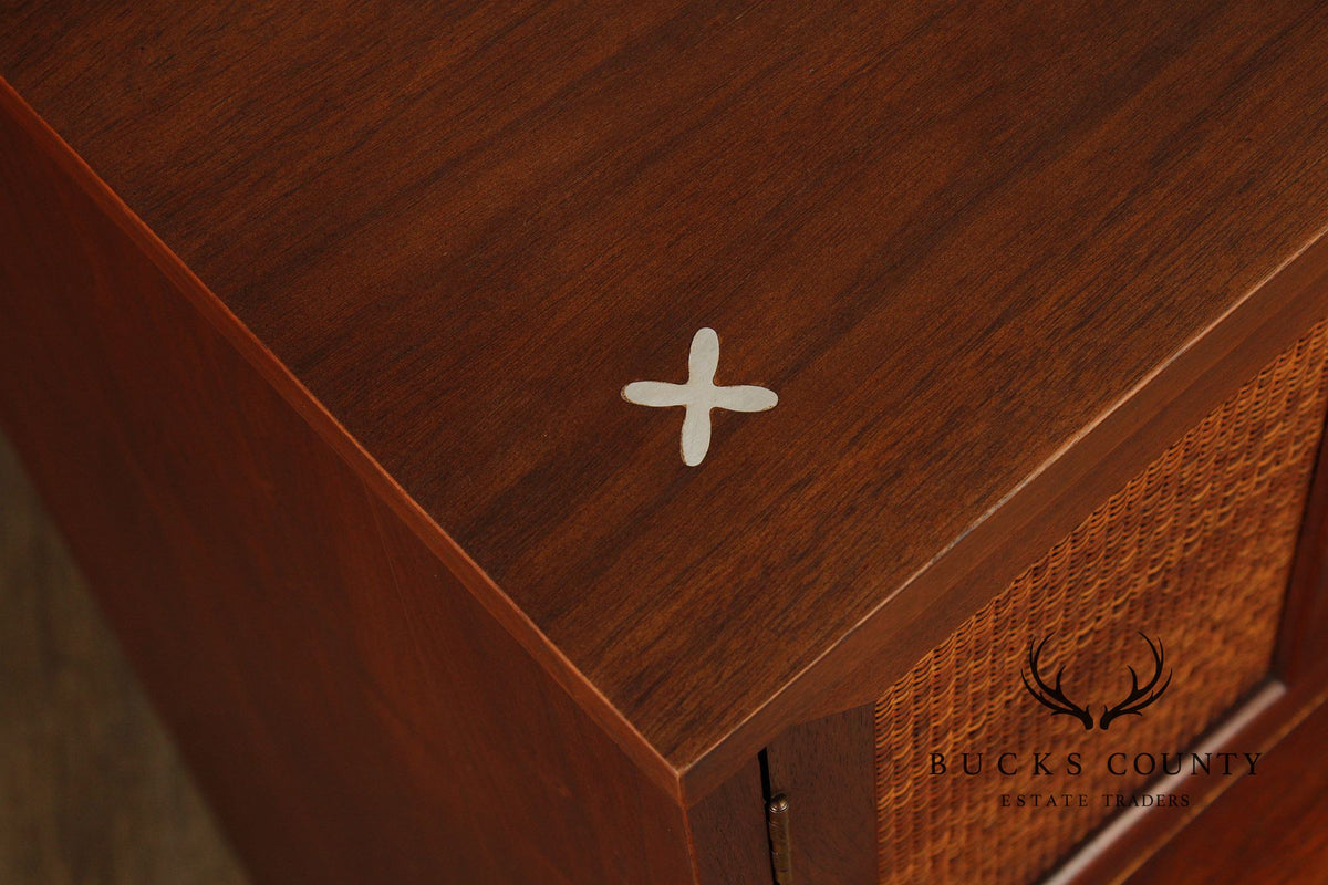 American of Martinsville Mid Century Modern Tall Chest