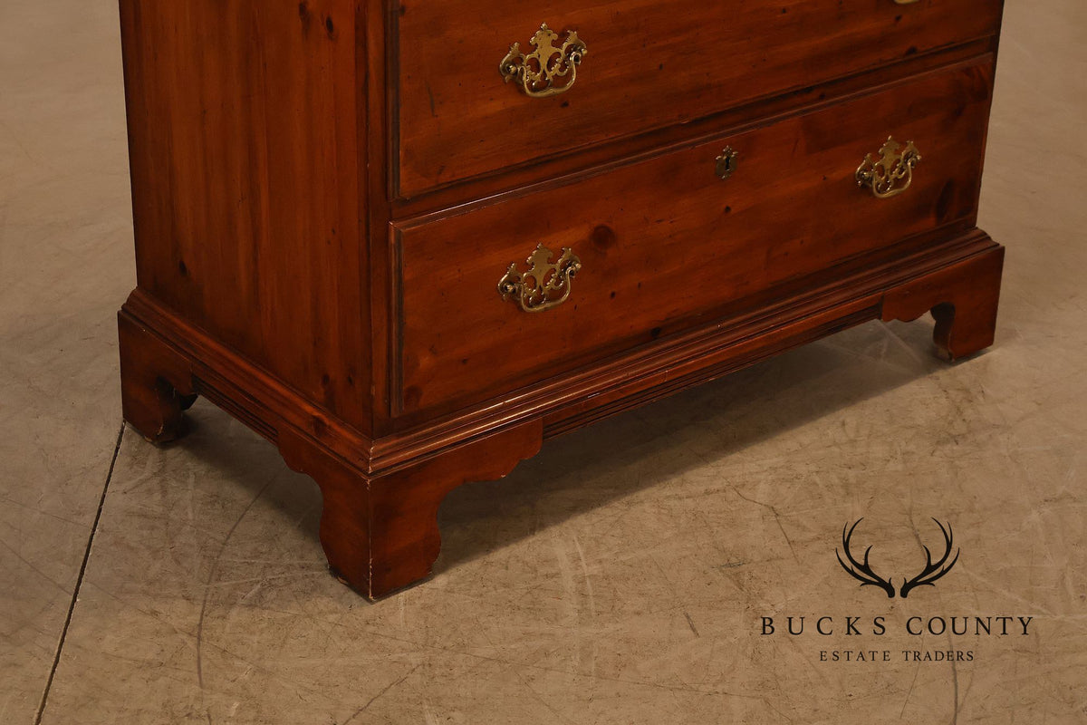 Drexel Heritage Traditional Cherry Highboy Chest Of Drawers