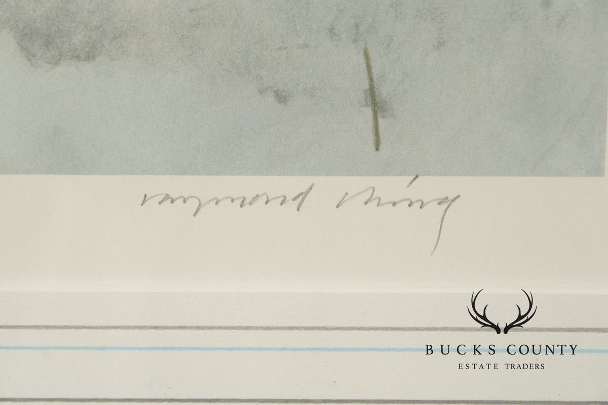 Raymond Harris-Ching Limited Edition Print, 'Mourning Doves'