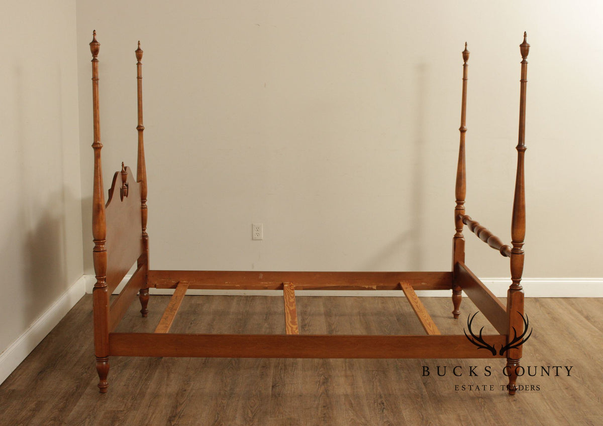Ethan Allen American Maple Full Size Poster Bed