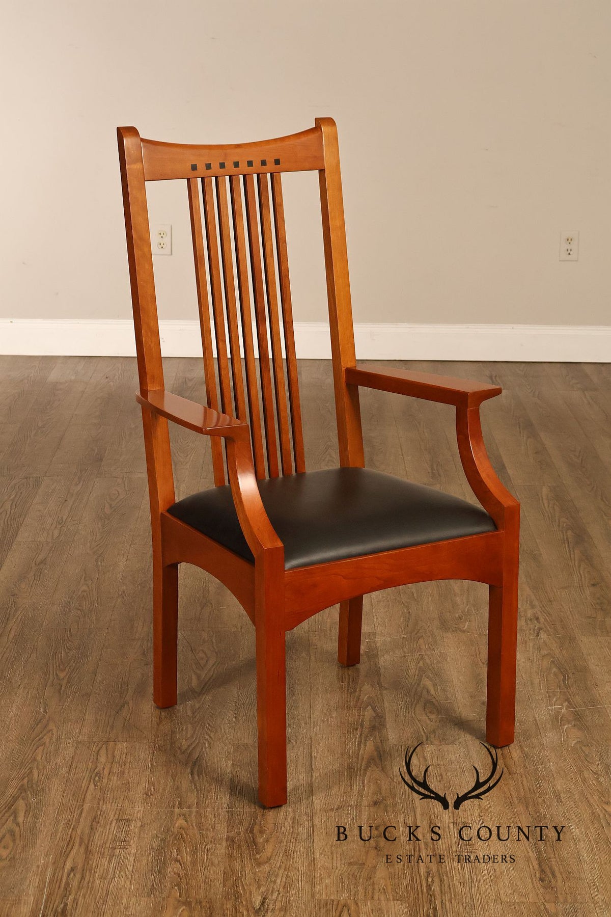 Stickley 21st Century Collection Set of Six Cherry Dining Chairs