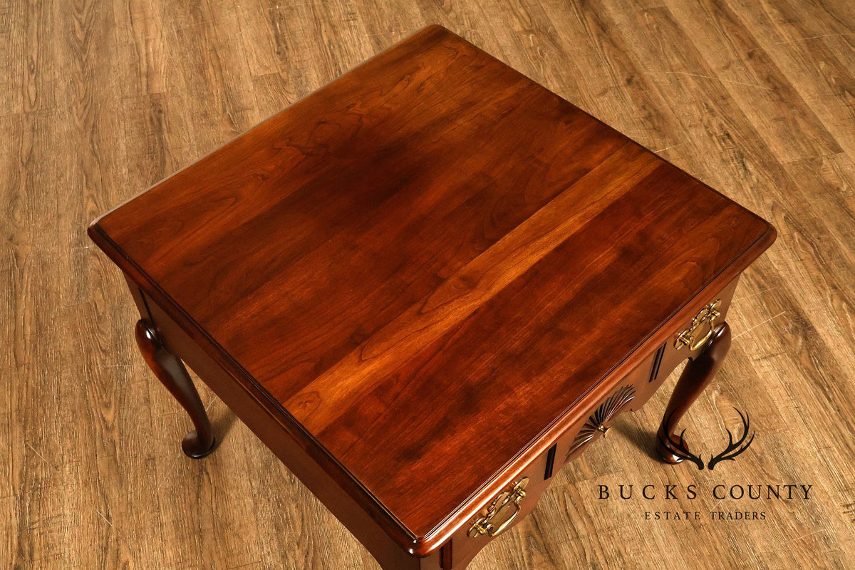 Statton Trutype Americana Cherry Queen Anne End Table