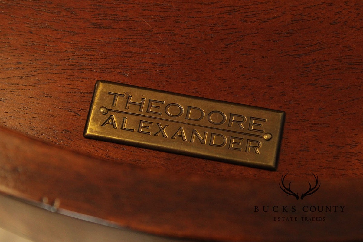 Theodore Alexander Regency Style Mahogany Cabinet