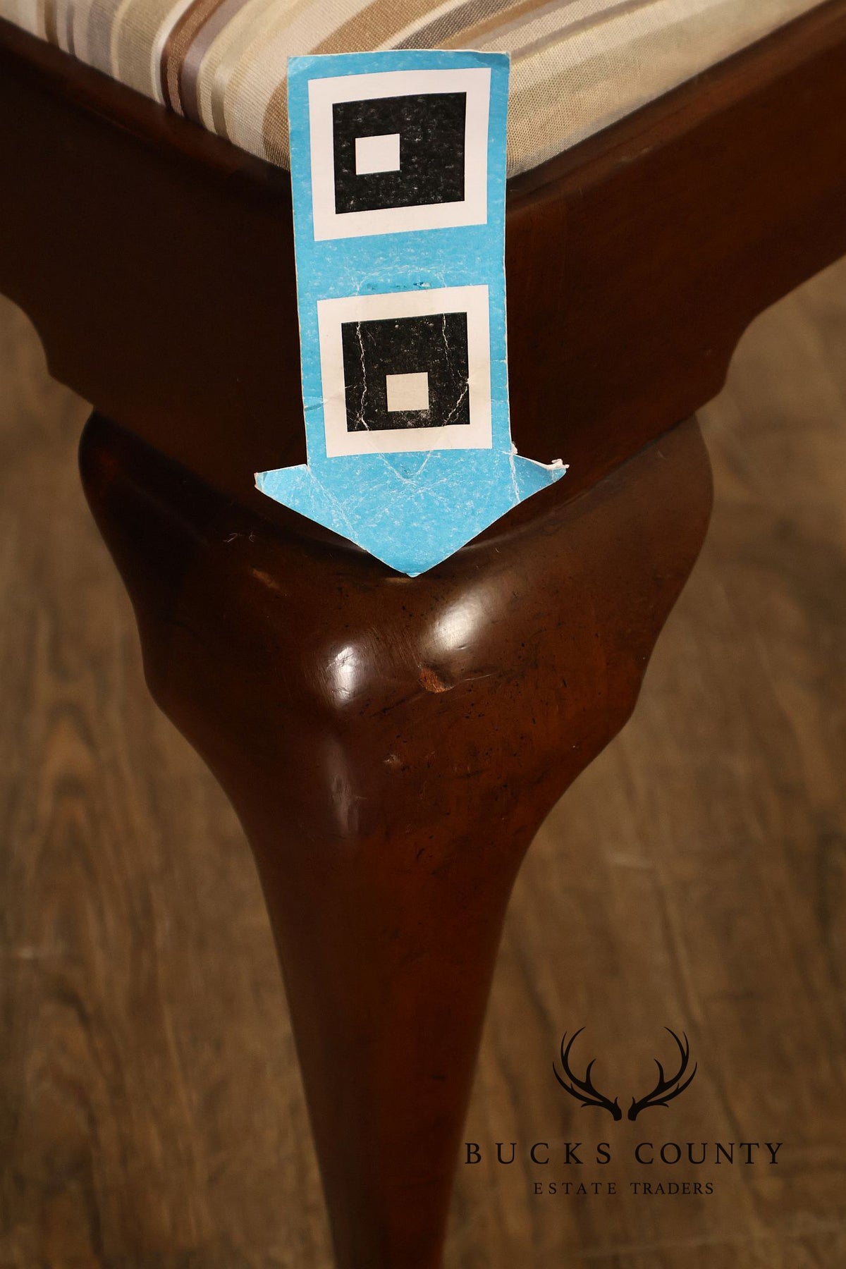 Kittinger Queen Anne Style Set of Six Mahogany Dining Chairs