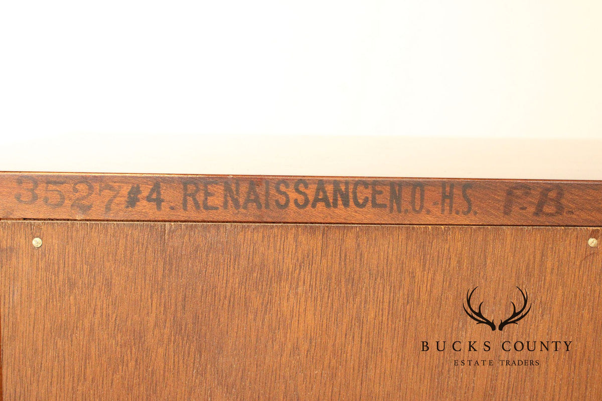 Stickley Chippendale Style Mahogany Nightstand