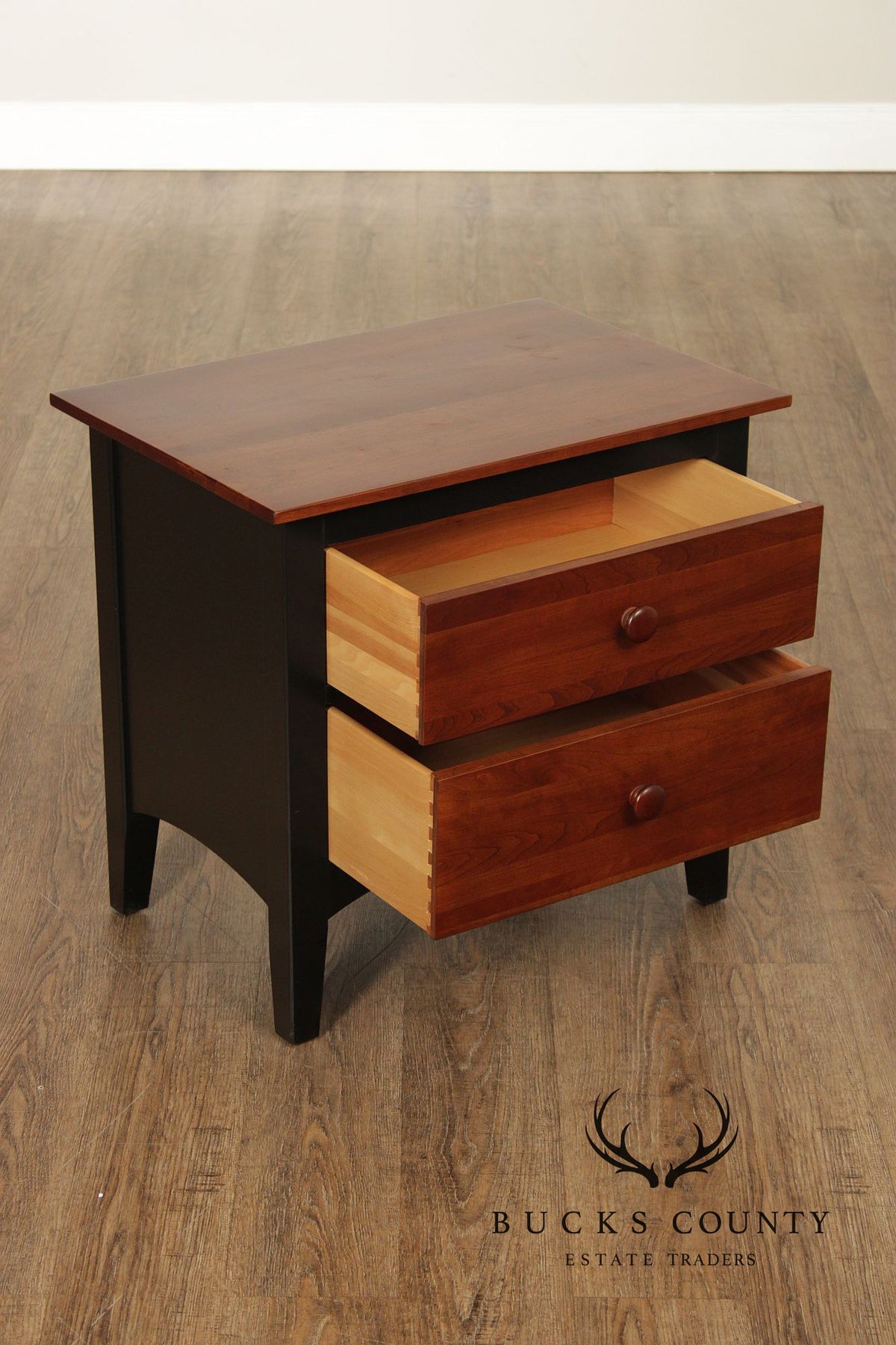 Ethan Allen 'American Impressions' Two-Drawer Side Table